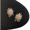 floweragrant Orecchini D'Argento Per Donne, S925 Glitter Shiny Fireworks Snowflake Zircone Pearl Strass Orecchini Dorati Per Gioielli Da Donna Regali Gift Regali Per Ragazza, Moglie, Sorella, Figlia, Madre Per Il