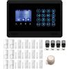 FP-TECH ANTIFURTO ALLARME CASA TOUCH SCREEN WIFI + COMBINATORE GSM E GESTIONE DA APP (Kit WiFi + GSM FP-M2WBX - XXL)