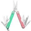 Leatherman Micra - Multiutensile Portachiavi in Acciaio Inossidabile con Forbici a Scatto e 9 Utensili - Blu Marino