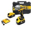 Generico Avvitatore a Impulsi Batteria Professionale 1500Nm, Avvitatore Pneumatico Brushless da 1/2 Pollice, Coppia Regolabile 3 Velocità, Kit con 2 Batterie 88VF 8.0Ah, Caricabatterie Rapido e Valigetta