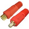 RIVERWELD Set di connettori per pannello di saldatura TIG DKJ35-50 e EDKL35-50 315Amp con montaggio rapido in stile Dinse-Style, 2 pezzi