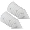 Sparhai24 20 filtri a cono, per scarico G4 valvola a disco DN 125 ca. 180 mm lungo ad esempio adatto per Zehnder, Pluggit, ecc.