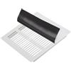 PATIKIL 34,8 x 34,8 cm, copertura magnetica per ventilatori da parete per casa, camper, HVAC, camino, forno, bianco