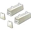 Tecnogas - COPPIA DI SUPPORTI A PAVIMENTO PER CLIMATIZZATORI L.450 mm TECNOGAS - TCG1127