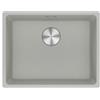 Franke Lavello da Incasso Fragranite Monovasca Sottotop 553 x 433 mm Vasca 52 x 40 cm Maris Alluminio Franke MRG 110-52 125.0686.718 Sostituisce il 135.0665.788