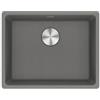 Franke Lavello da Incasso Fragranite Monovasca Sottotop 553 x 433 mm Vasca 52 x 40 cm Maris Stone Grey Franke MRG 110-52 125.0686.717 Sostituisce il 135.0665.787