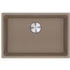 Franke Lavello da Incasso Fragranite Monovasca Sottotop 653 x 433 mm Vasca 62 x 40 cm Maris Oyster Franke MRG 110-62 125.0686.729