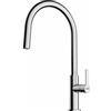 Franke Maris Slim J Doccia - 115.0728.388 Miscelatore Cucina da Incasso Monocomando con doccia estraibile e canna girevole Cromato