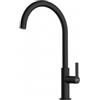 Franke Maris Slim J - 115.0728.386 Miscelatore Cucina da Incasso Monocomando con canna girevole Black matt