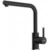 Franke Smart Lina L Doccia - 115.0728.484 Miscelatore Cucina da Incasso Monocomando con doccia estraibile e canna girevole finitura Nero