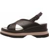 Jeannot SCARPE DONNA SANDALO IN PELLE TESTA MORO AJ523D numero_36