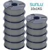Sunlu 5/10/20KG SUNLU PLA PLA+ ASA PVB PETG SILK ABS TPU 1.75MM 3D Filament