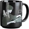 Grupo Erik Tazza Mercoledì Addams - Tazza Colazione Ceramica con Colori Vivaci e Stampa di Alta Qualità 350 ml, Adatte a Lavastoviglie | Tazzine Caffe Particolari, Regalo Divertenti Wednesday Addams