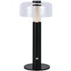 V-TAC VT-1049 - Lampada da tavolo LED, 150 x 300 mm, 3000 K, dimmerabile, colore: Nero