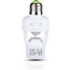 V-TAC Portalampada E27 con Sensore di Movimento per Lampadine E27 Max 60W