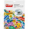 Siser Carta Adesiva Stampabile A4 - 10 fogli vinile LUCIDA (glossy) per stickers - carta adesiva waterproof compatibile con stampanti inkjet e plotter da taglio
