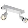 SLV Bianco plafone Puri 2 / Illuminazione Interni, Applique, Lampada da Parete, faretto a soffitto / GU10 50W (147371)