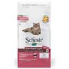 Schesir Linea Light- Cibo Secco per Gatti Adulti Sterilizzati, con Prosciutto, Sacco da 10 Kg