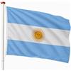 Partychimp Bandiera Argentina 90 x 150 cm Bandiera Argentina Nazionale per Eventi Tifosi Decorazioni e Feste