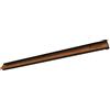 innogard 6024 - Ancoraggio a terra per bordo prato stretto - Acciaio corten - Asta di fissaggio, ausilio per il montaggio, 450 x 50 x 12 mm, 1,5 mm di spessore