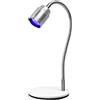 Generic Flash Cure Light USB Alimentato Portatile Nail Dryer 360 Gradi Flessibile Collo d'oca Mani Libere per Gel Unghie Acrilico Builder Salon Uso Domestico