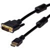 AKYGA Cavo Akyga AK-AV AK-AV-11 (DVI-D M - HDMI M 1.8 m nero) [AK-AV-11]