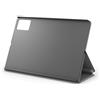 Lenovo Custodia a Libro per Idea Tab (Poliuretano + policarbonato, Protezione dagli Urti, portapenne Integrato, Supporto Convertibile) - Colore Grigio Luna