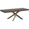 Itamoby Tavolo allungabile 180/440x90 cm Volantis Premium noce gambe multicolore 4/C