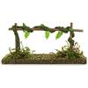 Ferrari & Arrighetti Vigna per Presepe con Grappoli D'uva Bianca, Plastica, 15 x 8 x 4 Cm