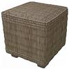 ARTIGIANATO VULCANO Pouf marocchino in paglia vimini orientale intrecciato tutto a mano