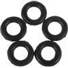MILISTEN 5PCS Nero Macchina da Cucire Bobina Avvolgitore Gomma Gomma Anello Bobina Avvolgitore Macchina da Cucire Domestico Titolare Filo per Singer Brother Kenmore Janome