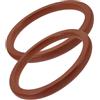 AUTSUPPL 2 Pezzi Manici per Borse in Legno Rotondi da Manici Decorativi per Borse Fai da Te Accessori Resistenti per Sostituzione e Personalizzazione