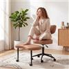 Generico Sedia Da Meditazione, Sedia Da Ufficio Con Gambe Incrociate E Ruote, Regolabile In Altezza,Con Supporto Lombare,adatta A chis Lavora In Ufficio Per Lunghi Periodi, Adulti Attivi E Appassionati Di Yoga