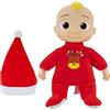 CoComelon Musical Deck The Halls JJ - Include bambola JJ Roto con cappello di Babbo Natale, bambola festiva con suoni attivati, giocattoli per bambini in età prescolare