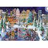 Ravensburger Canadian Collection: Canada City Lights Puzzle da 1000 pezzi per adulti - 12000828 - Utensili artigianali Made in Germany, ogni pezzo si adatta perfettamente