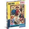 Clementoni - Puzzle 300 Pezzi per Bambini 9+ Anni, Illustrazione One Piece, Idea Regalo, Made in Italy, 33,5x48,5 cm, 21757