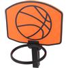 GANAZONO Mini Canestro da Basket in Plastico Arancione per Ufficio e Interno con Design Elegante e Funzione Interattiva per Migliorare la Pulizia