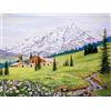 PieceRelax PieceClicks Puzzle 1000 Pezzi - Mountainous Tranquility | Puzzle 1000 Pezzi per Adulti, 47,6 x 63,3 cm, Mountainous Tranquility, montagne, natura, paesaggio, lago, serenità