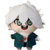 Jilijia Nagito Komaeda Peluche Ciondolo 10 cm Anime PP Cotone Riempimento Peluche Figura Carino Stile Figura Auto Casa Morbida Camera da Letto Ornamenti decorativi