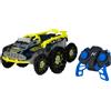 Nikko RC 10421 Hercules RC Auto Fuoristrada con 6 ruote, rotazione a 360°, super sensazione di guida, 15 km/h, 30 cm, telecomando 2,4 GHz, portata 40 m, per bambini dai 6 anni in su, grigio