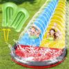 CHANCCI Scivolo Acquatico da 4,8 m,con 3 Bodyboard Inclusi, Scivolo per Prato con irrigatore Integrato per Giochi da Giardino per Bambini e Adulti,Divertimento Acquatico in Cortile,Estate, all'aperto