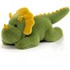 Tikwisdom Pesetti in peluche per bambini e adulti - Orso panda, dinosauro, pigrizia, panda rosso, orso bruno, koala, peluche, giocattolo riempito, cuscino per abbracci per ridurre l'ansia 30 cm (dinosauro)