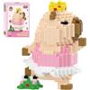 Foreverup Mini Building Blocks Set 1606pezzi, Mattoncini da Costruzione Capibara, Mini Blocchi da Animali, Regali Fai Da Te Adatto Miniatura Building Block Block Model per Ragazzi Ragazze (Rosa)