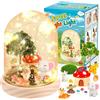 HappyGoLucky Giochi per Bambini 3-12 Anni, Luce Notturna Animali Giocattolo, Regalo 4-10 Anni, Animali Fattoria