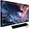 MPLRC PLAYMAT Grande tappetino da gioco artistico con custodia per il trasporto, tappetino da gioco personalizzato per MTG, bordi cuciti, compatibile con custodie standard per carte 60 cm x 35 cm (con