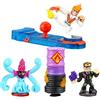 Akedo Legends of Powerstorm - Starter Pack ufficiale con Kick Attack leggendario, 3 mini guerrieri da combattimento con pezzo di allenamento e controller joystick esclusivo