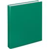 VELOFLEX - Raccoglitore ad anelli Basic A4 verde con anelli 4-D da 25 mm