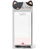 Legami Paper Thoughts Blocco Note con 70 Fogli Staccabili, Bianco (Kitty), 19 x 11 cm