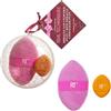 Real Techniques Miracle 2-In-1 Powder Puff + Mini Miracle Concealer Puff 2 Piece Set