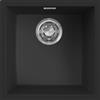 Elleci Lavello Elleci Incasso 1 vasca 44,8x44,8 Zen - F 102 Keratek Black LKZ10286F01